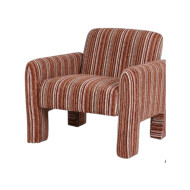 A luxurious, soft single chair in a variety of colors.