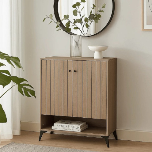 دولاب أحذية ماليزي بابين مميز بعدة اللوان 95-35-80سم