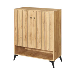 دولاب أحذية ماليزي بابين مميز بعدة اللوان 95-35-80سم