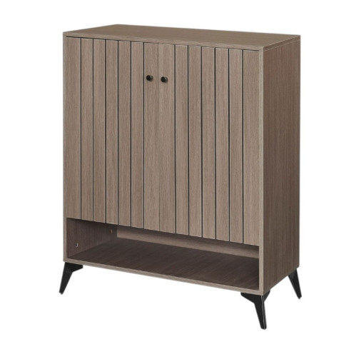 دولاب أحذية ماليزي بابين مميز بعدة اللوان 95-35-80سم