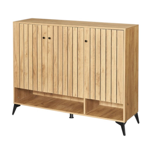 دولاب أحذية ماليزي ثلاث ابواب مميز بعدة اللوان95-35-120سم