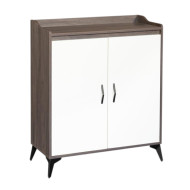 دولاب احذية بابين مودرن بلمسة جمالية أحذية - مقاس 80 سم