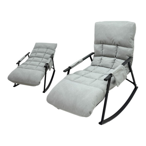 كرسي هزاز قابل للطي ناعم وأنيق ومريح بعدة اللوان 