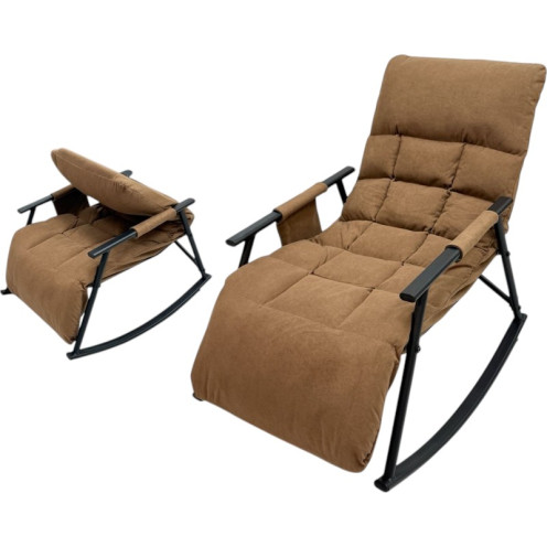 كرسي هزاز قابل للطي ناعم وأنيق ومريح بعدة اللوان 