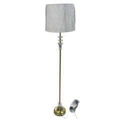 A luxurious and modern floor lamp in various colors, 155cm tall.