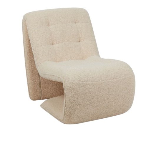 كرسي بوكليه مفرد بتصميم منحني فاخر وحديث بعدة اللوان 