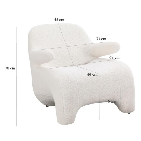 كرسي بذراعين مفرد بتصميم انيق وحديث بعدة اللوان