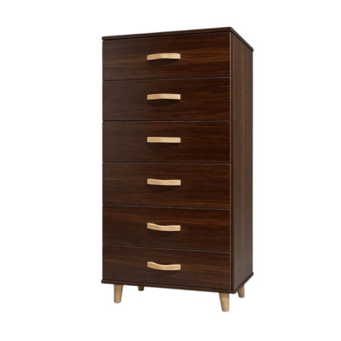 كومدينة طويلة خشب للغرف  خشب 6 ادراج بعدة اللوان