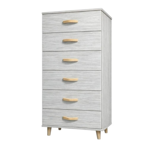 كومدينة طويلة خشب للغرف  خشب 6 ادراج بعدة اللوان