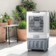 مكيف صحراوى 60 لتر المقاس الاكبربكفرات متحركه عالي الجودة