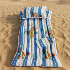 Good old days set: 180cm cotton mattress + 1 fitted sheet + 1 pillowcase