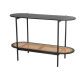 Rattan Wood Entryway Console in Various Colors 80-40-120cm