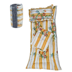 Good old days set: 180cm cotton mattress + 1 fitted sheet + 1 pillowcase