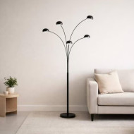 Luxurious and modern classic black lampshade
