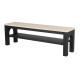 Black Wood Plasma TV Stand, 160cm