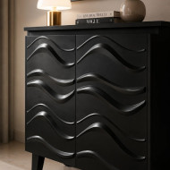 دولاب جزمه ماليزي لون اسود 76سم SC-050 BLACK