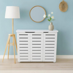 جزامه خشب ماليزي ثلاثه ابواب خمسه رفوف بفتحات اماميه الخشبي وارتفاع 100 سم