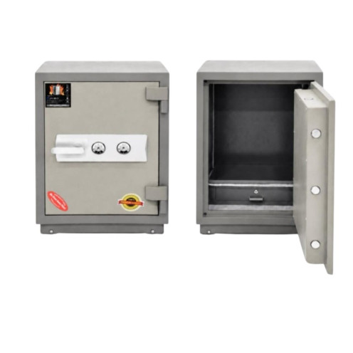 A 100 kg iron safe for storing valuables