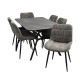Ceramic Dining Table for 6 People with a Luxurious Ceramic Tabletop in Various Colors
