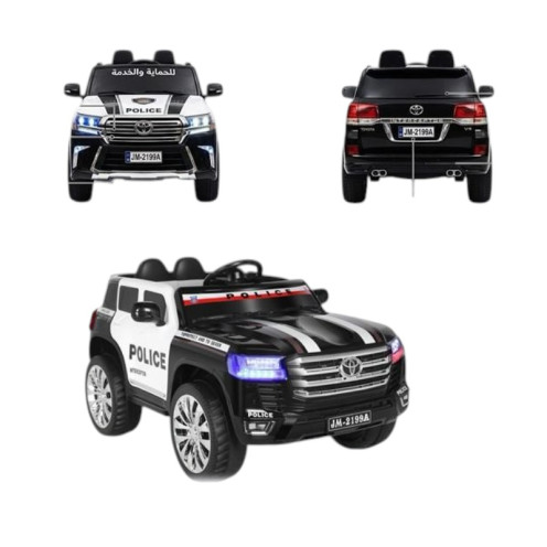 12V Electric Police Jeep for Kids