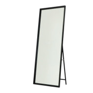 Elegant floor mirror with a high quality and black frame
