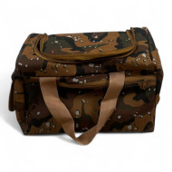 شنطه رحلات بحجم متوسط باللون الجيش البني