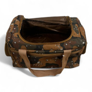 شنطه رحلات بحجم متوسط باللون الجيش البني