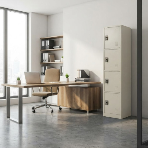 4-Drawer Steel Storage Cabinet - High Quality and Distinctive Design