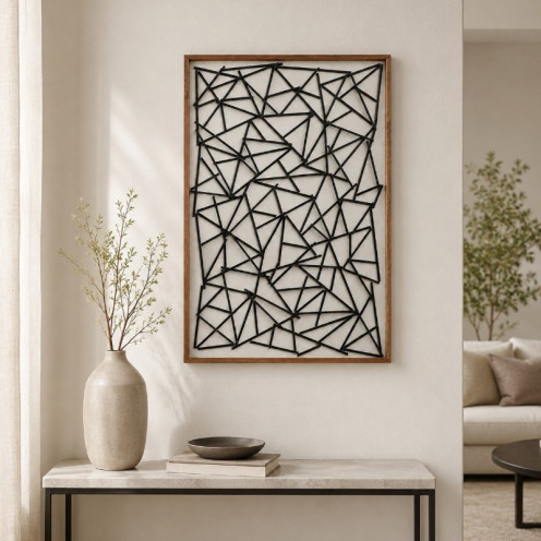 Elegant, modern, high-quality wall art measuring 120*80 cm.
