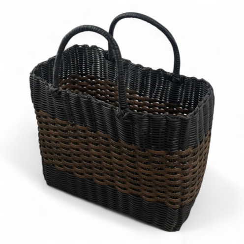 Large black and brown Zamzam basket Large black and brown Zamzam basket