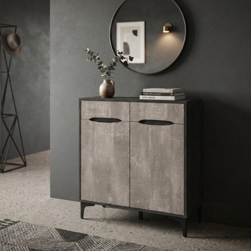 A stylish and high-quality shoe cabinet.