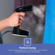 Geepas Portable Garment Steamer - GGS25034 | Ready to use in 30 seconds | Suitable for all fabrics | Equipped with a stainless steel head and a capacity of 150 ml | Black and Gold - Geepas Portable Garment Steamer - GGS25034 | Ready to use in 30 seconds | Suitable for all fabrics | Equipped with a stainless steel head and a capacity of 150 ml | Black and Gold -