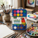 ROCO watercolor set with a built-in brush.