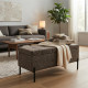 كرسي صندوق تخزين عصري مخمل - بعدة اللوان 80 سم
