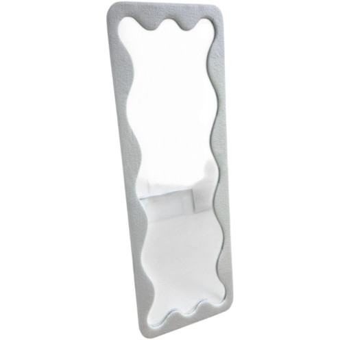 Modern Bouquet Mirrors with a Stylish Wavy Design in Various Colors