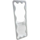 Modern Bouquet Mirrors with a Stylish Wavy Design in Various Colors