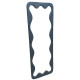 Modern Bouquet Mirrors with a Stylish Wavy Design in Various Colors
