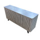 Modern Multi-Purpose Wardrobe with a Stylish and Unique Slatted Design in Multiple Colors - 160 cm