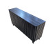 Modern Multi-Purpose Wardrobe with a Stylish and Unique Slatted Design in Multiple Colors - 160 cm