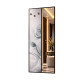 Modern Wall Panel with Mirror and Hanger - 180 x 80 cm