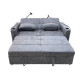 Modern Sofa Bed with a Stylish Design and Perfect Fit, Includes Cup Holders and Comfort Cushions - Available in Multiple Colors