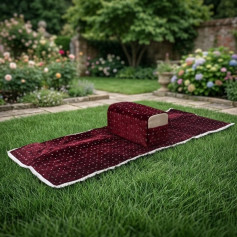 طقم مدة تركية مع مركى مخمل بعدة اللوان والتطريز التراثي