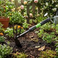 Garden Mattock and Claw with Ergonomic Handle - Available in Multiple Colors