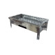 Durable Metal Barbecue Grill for Trips and Camping - 55 x 30 cm