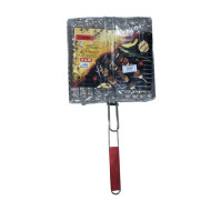 BBQ grill with wooden handle - high quality, small size