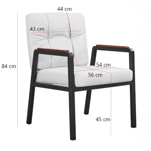 A-14 Single Chair in Light Gray A-14 Single Chair in Light Gray