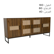دولاب بوفية خزانة أنيق وعصري 