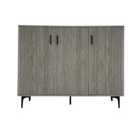 3-door shoe cabinet