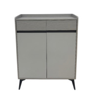 Light gray shoe rack