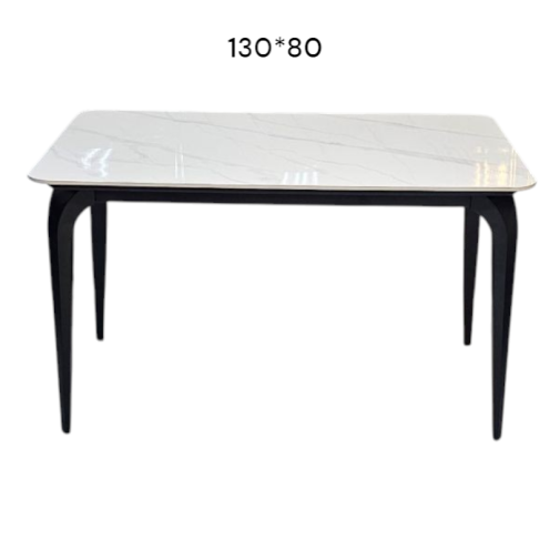 Modern design ceramic table in white Modern design ceramic table in white
